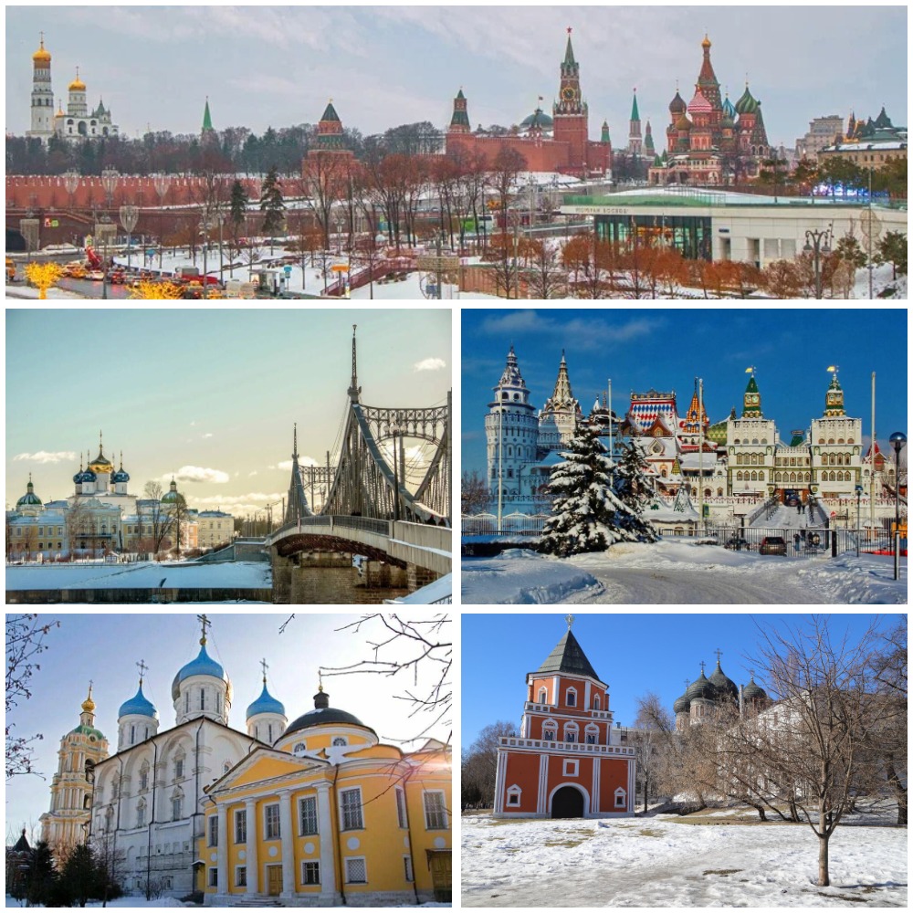 Москва Рождественская (усадьба Измайлово, Новоспасский монастырь)