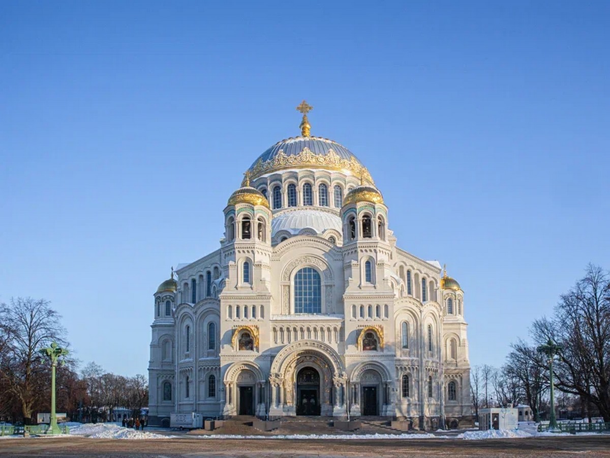 Жемчужное ожерелье Кронштадта (Петровский парк, Никольский Морской собор, «Остров фортов», музей Военно-морской славы с экскурсией)