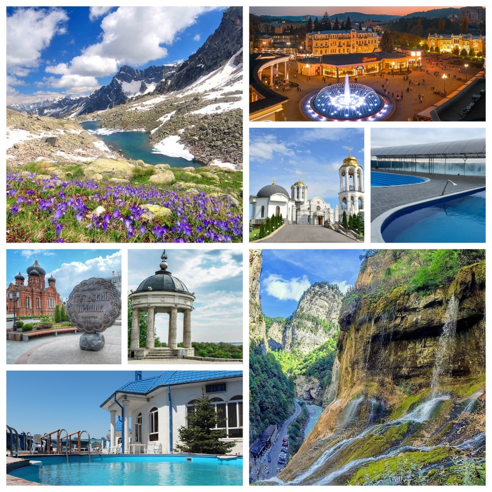 Большое путешествие на Кавказ (Ставрополь, Пятигорск, Железноводск, Кисловодск, Домбай, Ессентуки, Чегемские водопады)