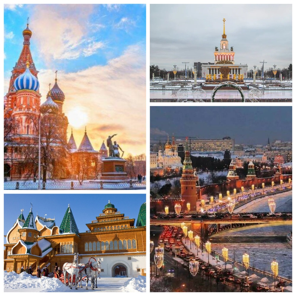 Москва многоликая (усадьба Коломенское, ВДНХ)