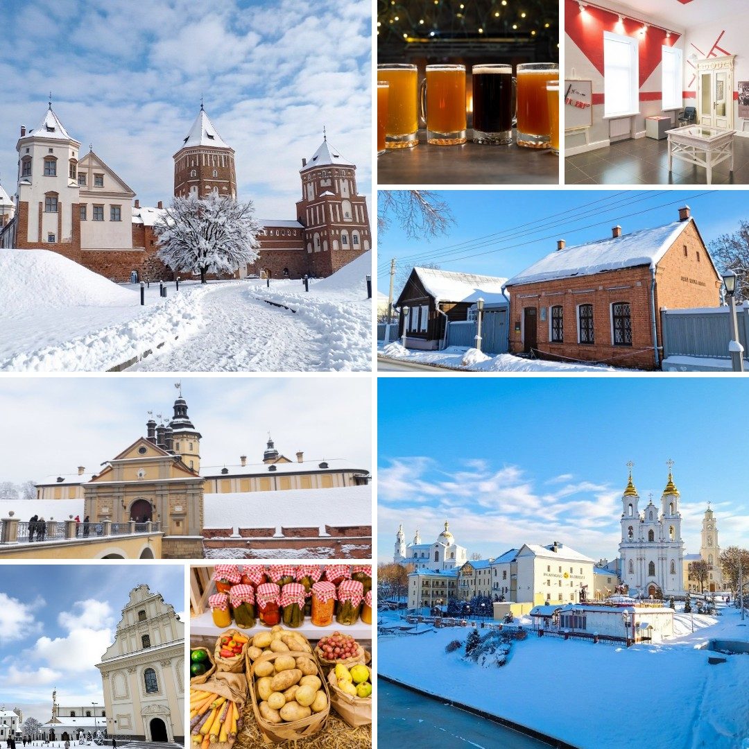 Новинка! Беларусь крестьянская и рыцарская (Минск, Мир, Несвиж, Витебск)