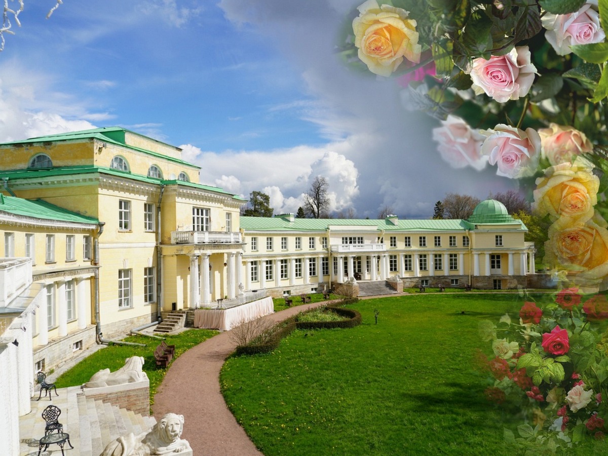 Праздник роз в усадьбе Марьино